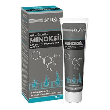 Cream - balm "Minoksil" for hair growth and restoration 75 ml