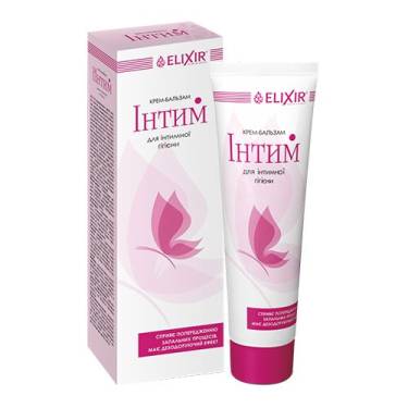 Cream-balm "Intimacy" for intimate hygiene