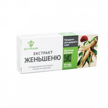 Экстракт женьшеня №40 